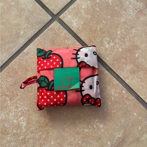 BAGGU Hello Kitty Red and Pink Tote